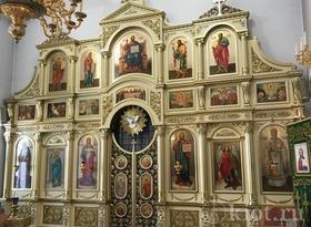 Иконостас. трёхъярусный Никольский Храм с.Лукьяново, Серпуховский район Иконостас. трёхъярусный Никольский Храм с.Лукьяново, Серпуховский район