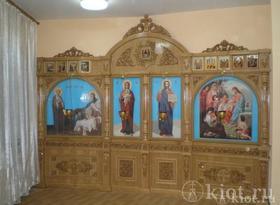 Иконостас тябловый в Домовом храме при храме Рождества Христова с. осташково Иконостас тябловый в Домовом храме при храме Рождества Христова с. осташково