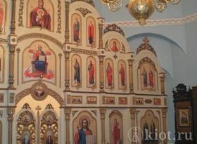 Иконостас тябловый в Вознесенской церкви с. Барановское Иконостас тябловый в Вознесенской церкви с. Барановское