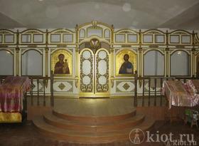Иконостас тябловый в п. Ужовка Иконостас тябловый в п. Ужовка