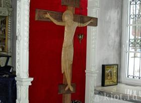 Задник для голгофы. Никольский храм с. Луцино Задник для голгофы. Никольский храм с. Луцино